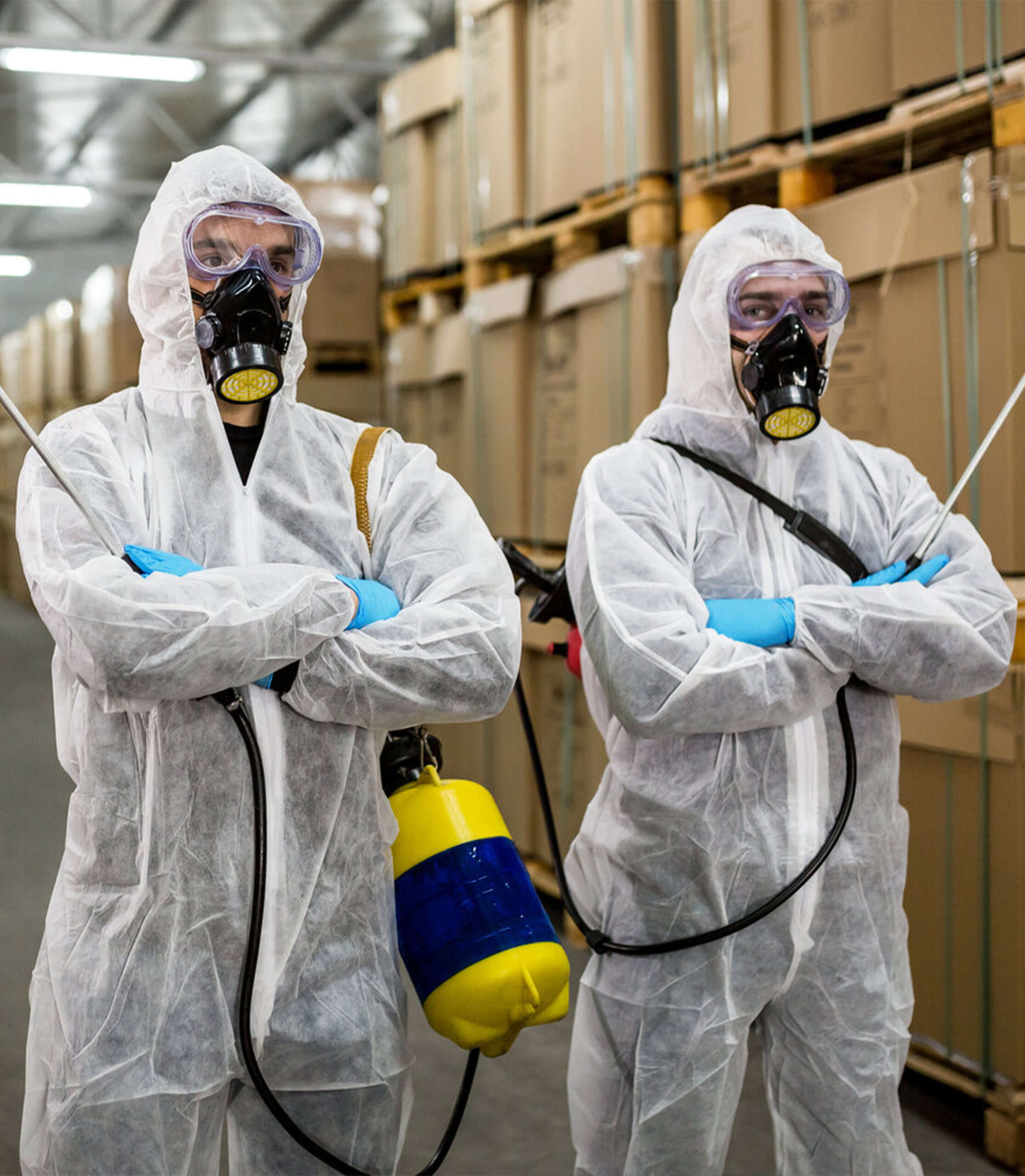 operatori per la sanificazione ambientale